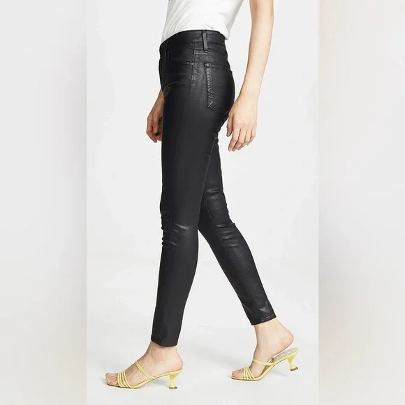 AG Leatherette The Legging Skinny Jeans - Picture 2 of 13